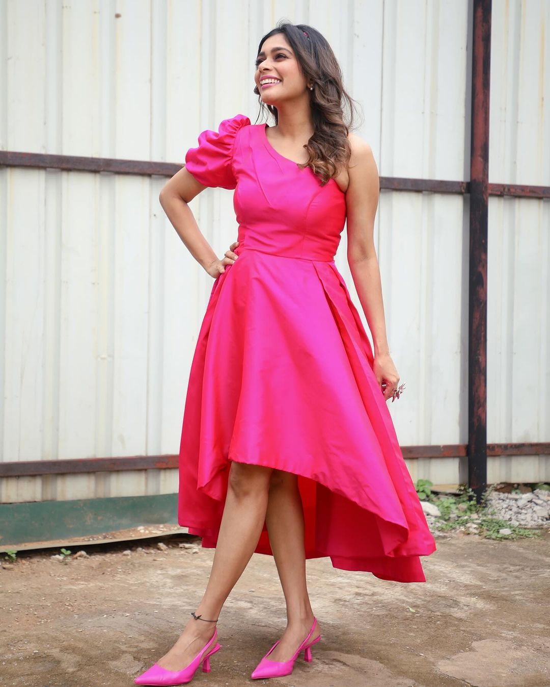 The 'Larissa' high low Dress