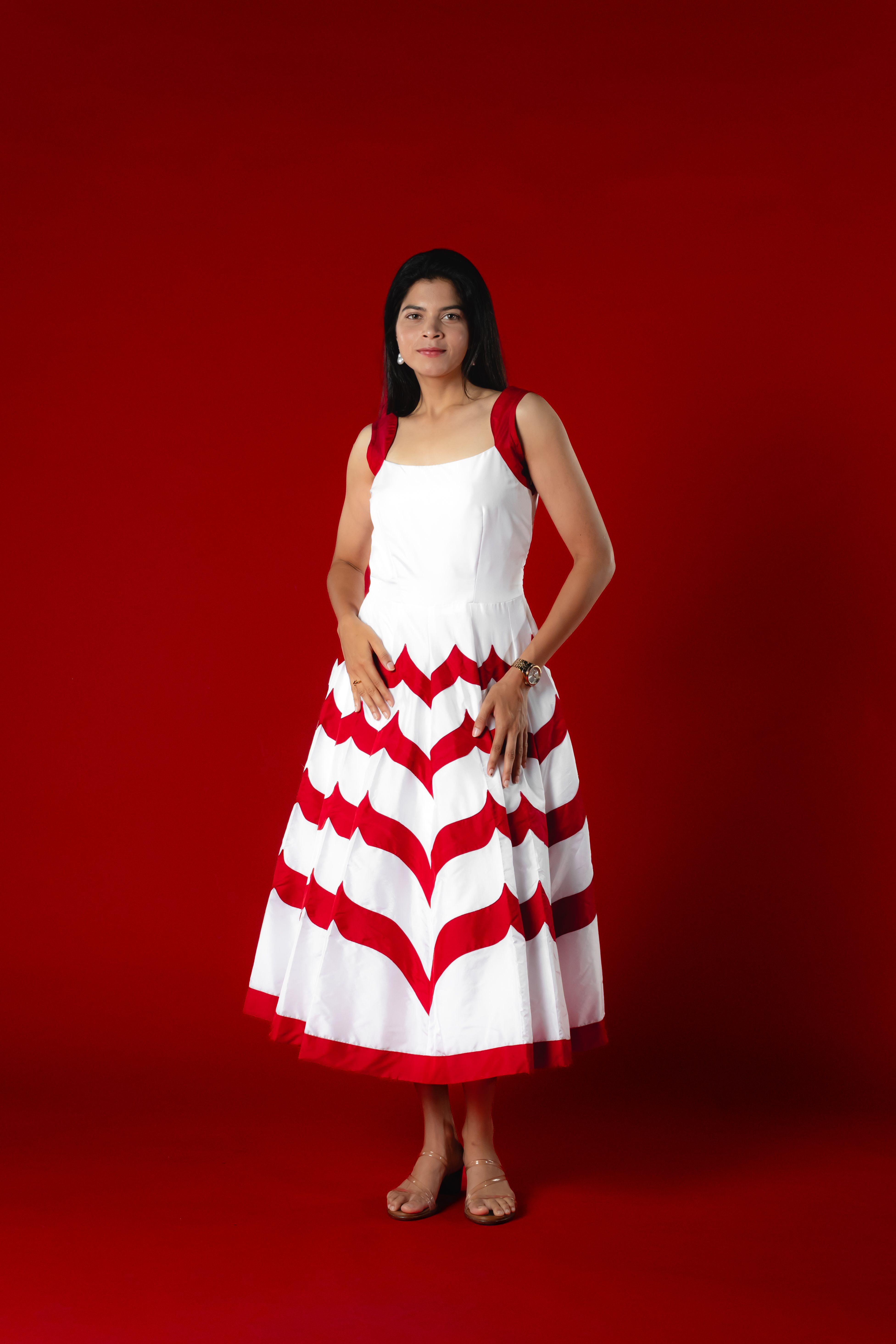 Ruby Ripple Dress