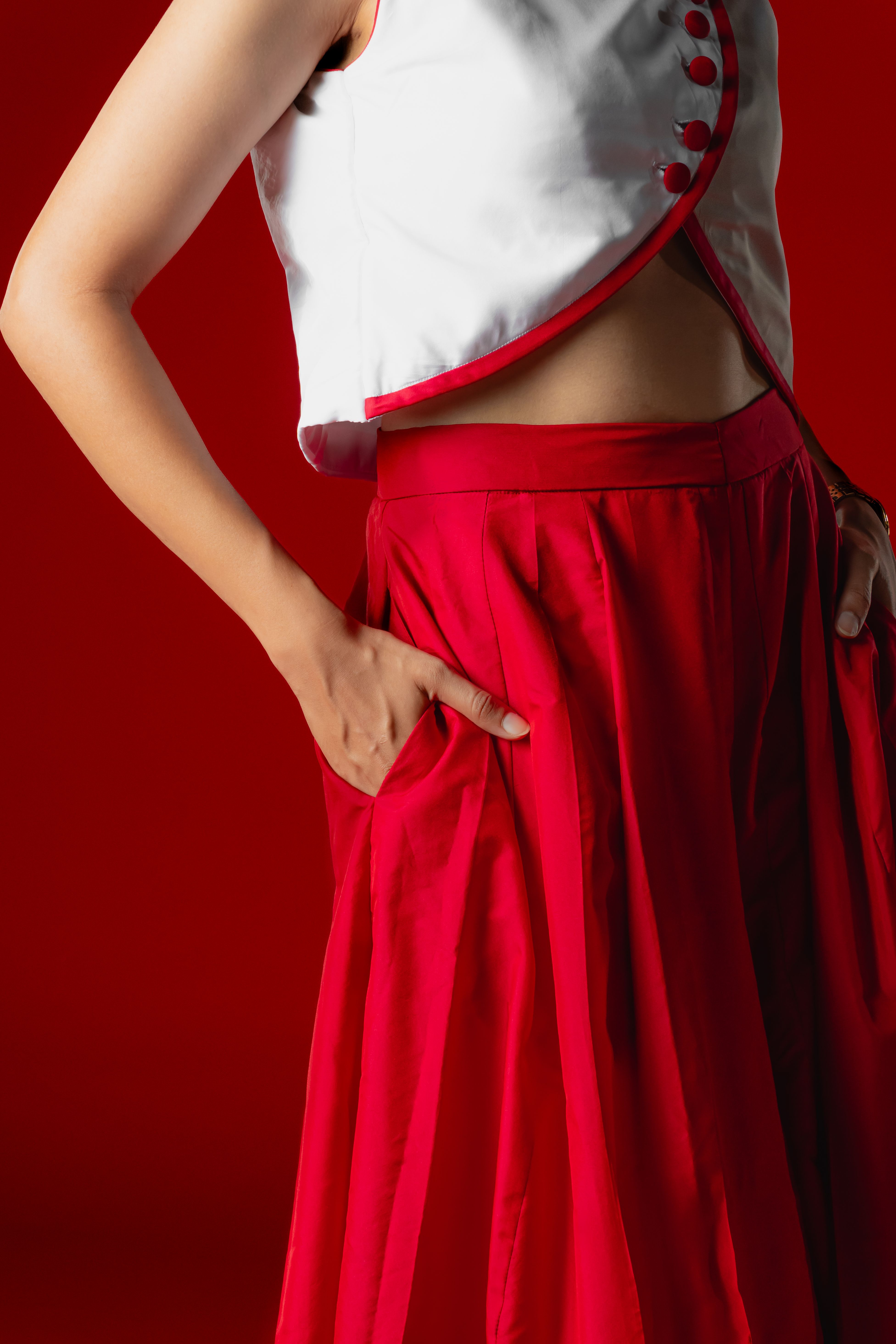 Crimson Drift Pants